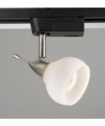 PLC Lighting TR92 SN Track Lighting 1 Light Aspen Collection TR92 OPAL