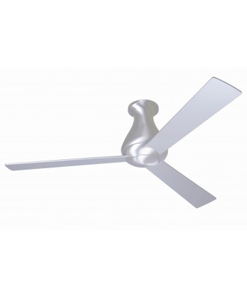 Modern Fan Company ALT-HUG-BA-42-WH-NL-005 Altus Hugger Brushed Aluminum Ceiling Fan