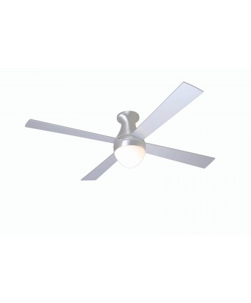 Modern Fan Company BAL-HUG-BA-52-MP-651-004 Ball Hugger Brushed Aluminum Ceiling Fan