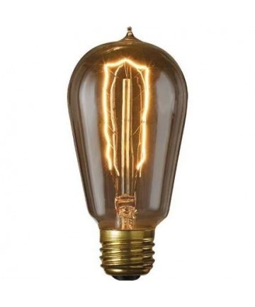 Bulbrite 860146 | 40 Watt Nostalgic Incandescent Edison ST18, Hairpin 6-Pack