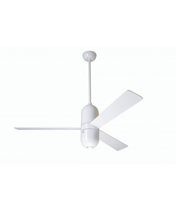 Modern Fan Company CIR-GW-36-WH-350-005 Cirrus Gloss White Ceiling Fan