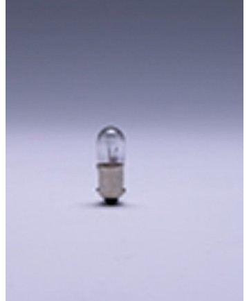 Satco E1408 Satco 1.3 Watt (0.13 Amp) 10 Volt T3.25 Miniature Bayonet Base Clear Miniature Light Bulb