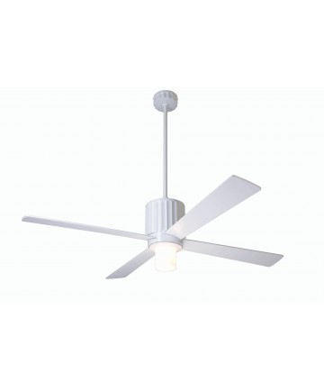 Modern Fan Company FLU-GW-52-MP-750-005 Flute Gloss White Ceiling Fan