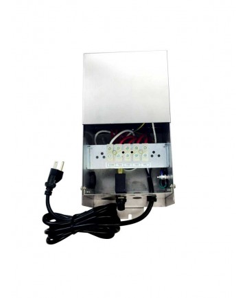 Hatch Transformers GLS-75 - 75 Watt- Single Tap 12V Output Circuits - Stainless Steel - Outdoor Landscape Transformer