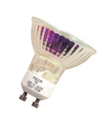 Halco 107180 MR16FL50/L/GU10 50w MR16 FL LNS 120v GU10 Prism Light Bulb
