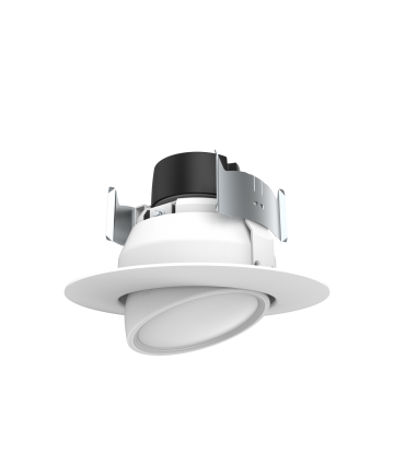 Halco 99966 ADL4FR9/927/LED 4" Round Adjustable LED Downlight, 2700K