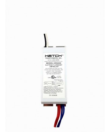 Hatch Transformers HR1300-277 13W 4 Pin 277V 1 Lite Hatch CFL Electronic Ballast