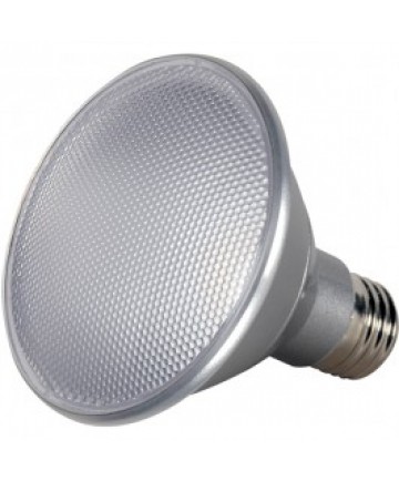 SATCO S9424 | LED 50W Equal PAR30 Silver Wide Flood 60 Degree Natural Light 5000K