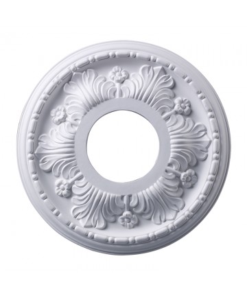 ELK Lighting M1000WH Acanthus Medallion 11 Inch in White Finish