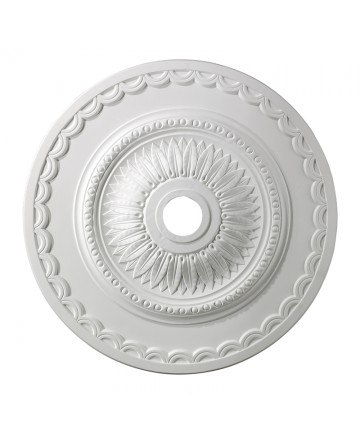 ELK Lighting M1008WH Brookdale Medallion 30 Inch in White Finish