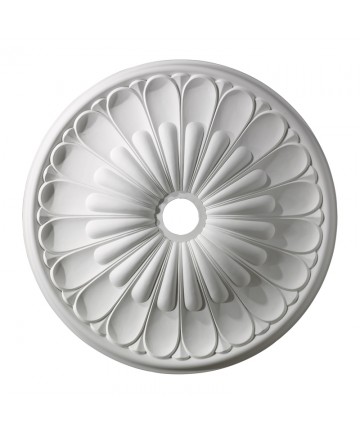 ELK Lighting M1009WH Melon Reed Medallion 32 Inch in White Finish