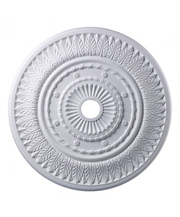 ELK Lighting M1013WH Corinna Medallion 33 Inch in White Finish