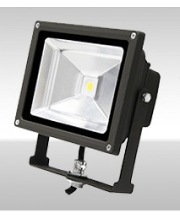 MaxLite 77089 FLS20U50B Maxlite 20-Watt LED Small Yoke Wide Flood