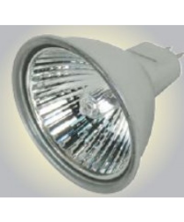 Satco S4176 35M16/FMW/S/C 35 Watt 12 Volt MR16 GX5.3 Silver Lens Halogen Bulb