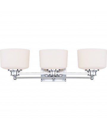 Nuvo Lighting 60/4583 Soho 3 Light Vanity Fixture with Satin White Glass 