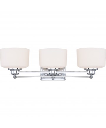 Nuvo Lighting 60/4583 Soho 3 Light Vanity Fixture with Satin White Glass 