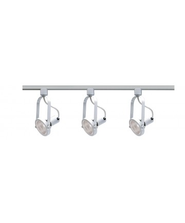 Nuvo Lighting TK316 Nuvo 3-Light White PAR30 Track Lighting Kit