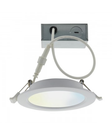 Satco S11261 | Satco LED Direct Wire Downlight 10 Watt 4 Inch Tunable White Round Starfish IOT