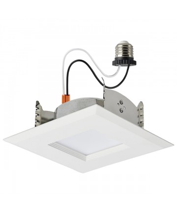 Satco S11820R1 6.7 Watt LED Downlight Retrofit 4" inch CCT Selectable 120 Volt