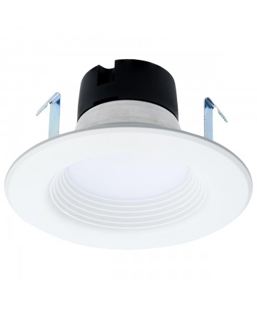 Satco S11838 6.5W LED Downlight Retrofit 4 Inch CCT Selectable 12V Matte White