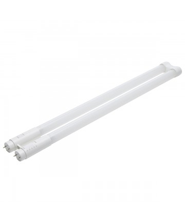 Satco S18414 11.5/13/15 Wattage Selectable T8 U Bend LED Bulb CCT Selectable Ballast Dependent or Ballast Bypass