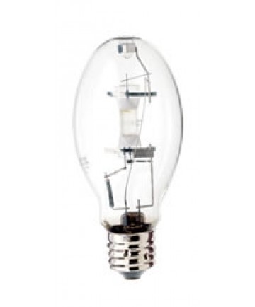 Satco S1936 H39KB-175 175 Watt ED28 E39 Mogul Base Clear 3900K Universal Operating Position H39 ANSI Mercury Vapor Light Bulb