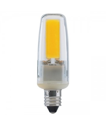 Satco S28684 4 Watt LED 3000K Clear E11 Mini Candelabra LED Bulb