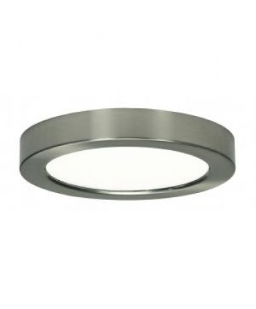 Satco S29349 Blink 13.5 Watts 7" Surface Mount LED 3000K Brushed Nickel Finish 120V