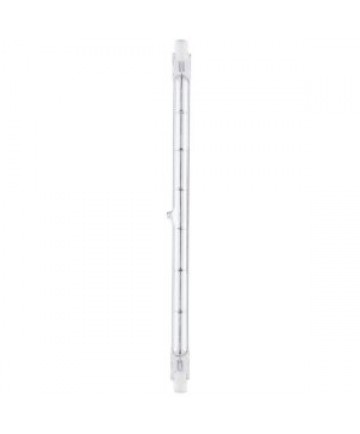 Satco S4198 Satco 1000T3Q/CL 1000 Watt T-3 120 Volt R7S Base 254mm J-Style (long) Clear 2000 Hour Quartz Halogen Linear Double Ended Light Bulb