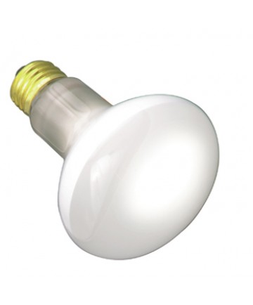 Satco S3229 Satco 45R20/FL 45 Watt R20 120 Volt E26 Medium Base 2,000 Hour Frost Reflector Flood Incandescent Light Bulb