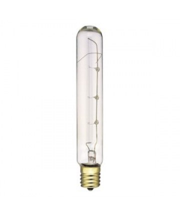 Satco S3222 Satco Light Bulbs 25T6.5N 25 Watt 130 Volt T6.5 Clear Light Bulb