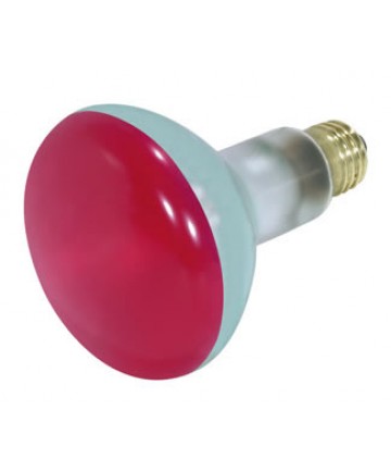 Satco S3240 Satco 75BR30/R 75 Watt 130 Volt BR30 Medium Base Red Flood Light Bulb