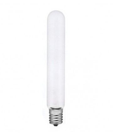 Satco S3281 Satco 20T6.5N/IF 20 Watt 130 Volt T6.5 Intermediate Base Frost Tubular Incandescent Light Bulb