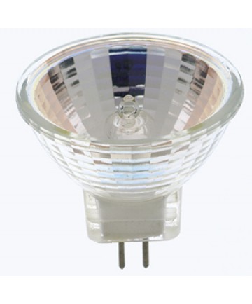 Satco S3461 Satco 20MR16 BAB 20 Watt 12 Volt MR16 BAB GX5.3 Base FL 36 degree Carded Halogen Lamp