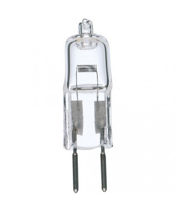 Satco S3470 50 Watt T4 Halogen Bulb Clear Bi Pin GY6.35 Base 12 Volts