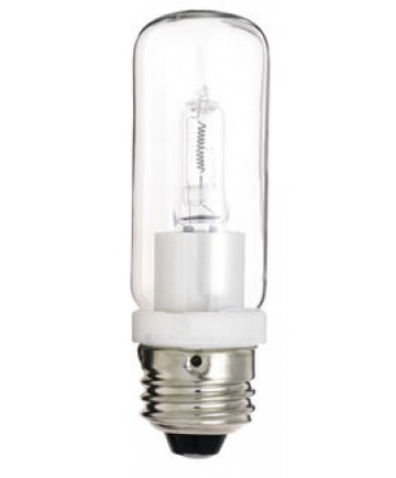 Satco S3474 Satco 150T10Q/CL 150 Watt 120 Volt T10 Medium Base Clear Double-Envelope JDD Type Halogen Light Bulb