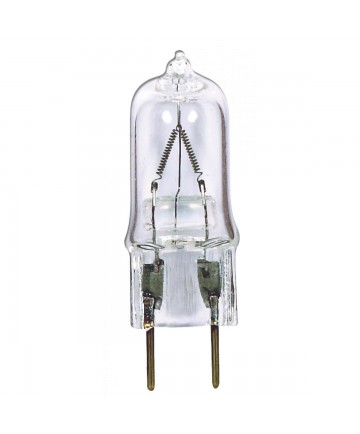 Satco S3542 75 Watt 120 Volt Halogen T4 bulb G8 Wide Pin Base Clear Halogen Carded Light Bulb