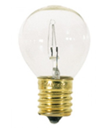 Satco S3630 Satco 25S11/N 25 Watt 115/125 Volt S11 Intermediate Base Clear High Intensity Incandescent Light Bulb