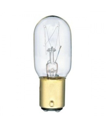 Satco S3909 25T8/DC 25 Watt 130 Volt T8 Double Contact Bayonet Base Clear Light Bulb