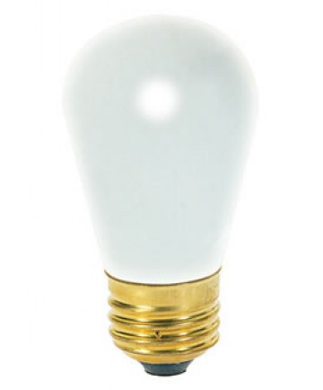 Satco S3966 Satco 11S14/F 11 Watt 130 Volt S14 Medium Base Frosted Incandescent Light Bulb