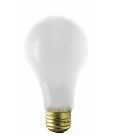 Satco S4883 Satco 150A21/TF 150 Watt 130 Volt A21 Medium Base Frosted Shatter Proof Incandescent Light Bulb