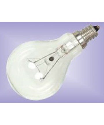 Satco S2742 Satco 60A15C/E12S 2-Pack 60 Watt 120 Volt A15 E12S Candelabra Base Clear Ceiling Fan Incandescent Light Bulb