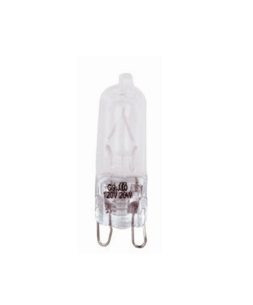 SATCO S4639 | 20W G9 Base T4 Light Bulb 120V Double Loop Base Frosted