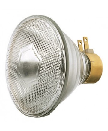Satco S4674 Satco 90PAR/CAP/3SP 90 Watt 120 Volt PAR38 Medium Side Prong Capsylite Spot Light Bulb