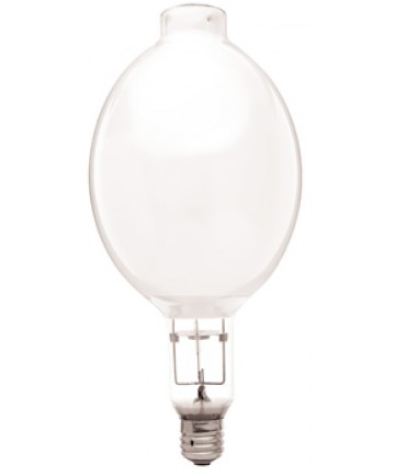 Satco S4396 Satco H36GW-1000DX 1000 Watt BT56 E39 Mogul Base Coated ANSI H36 3900K 10,000 Hour Mercury Vapor Light Bulb