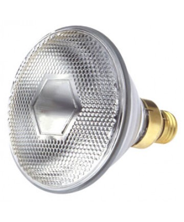 Satco S4970 Satco 90PAR/CAP/NSP 90 Watt 120 Volt PAR38 Medium Base Capsylite Spot Reflector Halogen Light Bulb