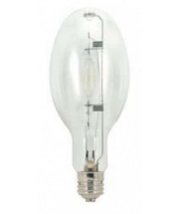 Satco S5822 Satco MH125/ED28/PS/HBU/4K 125 Watt ED28 E39 Mogul Base 4200K Clear 15,000 Hour Pulse Start HOR-BU Position M150/E Metal Halide Light Bulb