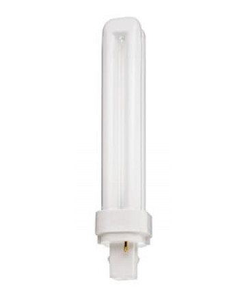 Satco S8326 Satco CFD26W/830/ENV 26 Watt T4 G24D-3 2 Pin Base Quad Tube 3000K 10,000 Hour Compact Fluorescent Lamp (CFL)