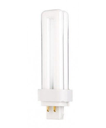 Satco S8334 Satco CFD18W/4P/830/ENV 18 Watt T4 G24q-2 4 Pin Base Quad Tube 3000K 10,000 Hour Compact Fluorescent Lamp (CFL)