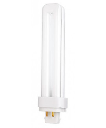 Satco S8338 CFD26W/4P/830/ENV 26 Watt T4 G24q-3 4 Pin Base Quad Tube 3000K Lamp (CFL)